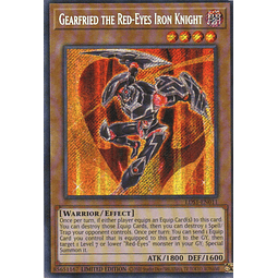 Gearfried the Red-Eyes Iron Knight - LDS1-EN011 - Secret Rare Limited Edition