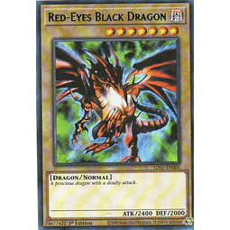 Red-Eyes Black Dragon (Green) - LDS1-EN001 - Ultra Rare 1st Edition