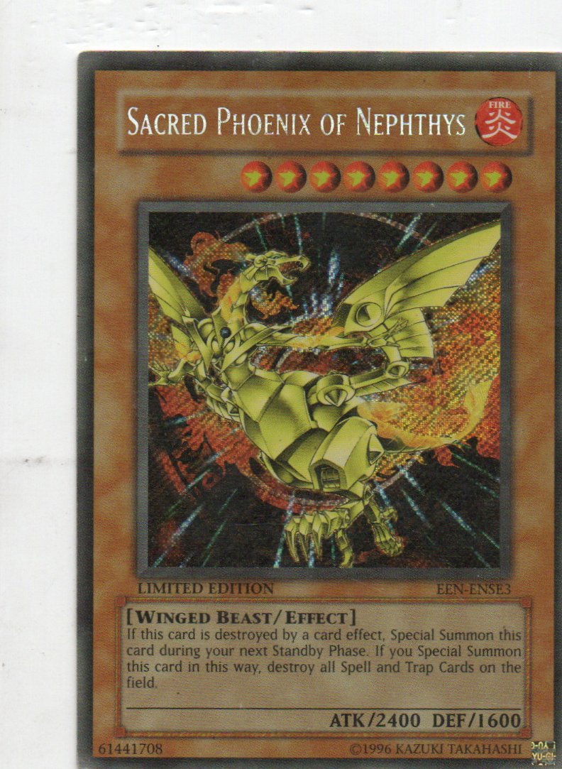 Sacred Phoenix of Nephthys - EEN-ENSE3 - Secret Rare