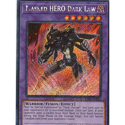 Masked HERO Dark Law CARTA YUGI RA01-EN025 Platinum Secret Rare