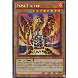Lava Golem CARTA YUGI RA01-EN001 Secret Rare