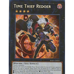 Time Thief Redoer CARTA YUGI RA01-EN041 Secret Rare