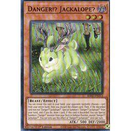 Danger!? Jackalope? CARTA YUGI RA01-EN013 Ultra Rare