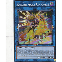Knightmare Unicorn (Alternated Art) CARTA YUGI RA01-EN043 Super Rare