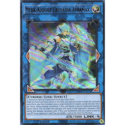 Mekk-Knight Crusadia Avramax CARTA YUGI RA01-EN044 Ultra Rare