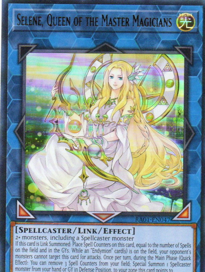 Selene, Queen of the Master Magician CARTA YUGI RA01-EN047 Ultra Rare