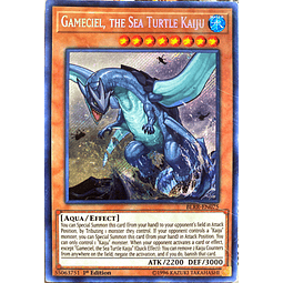Gameciel, The Sea Turtle Kaiju carta yugi BLRR-EN075 Secret Rare