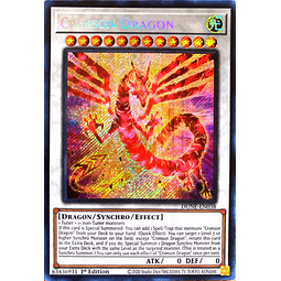 Crimson Dragon carta yugi DUNE-SPSP1 Ultra Rare
