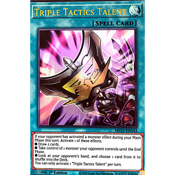 Triple Tactics Talent carta yugi MP21-EN143 Ultra Rare