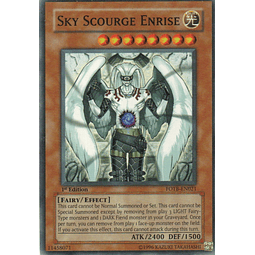 Sky Scourge Enrise carta suelta FOTB-EN021 Super Rare
