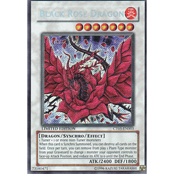 Black Rose Dragon carta suelta CT05-EN003 Secret Rare