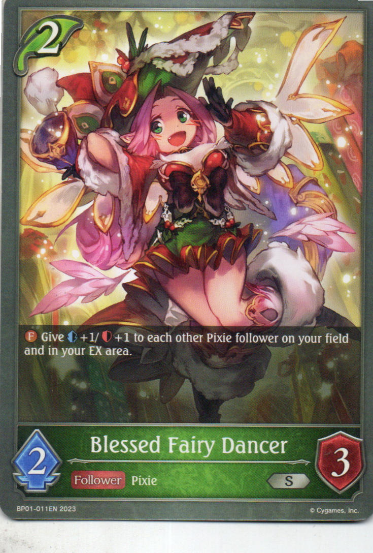 Blessed Fairy Dancer carta shadowverse BP01-011EN