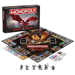 Juego De Mesa - Monopoly Dungeons And Dragons