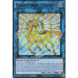 Knightmare Unicorn CARTA YUGI RA01-EN043 ulTRA
