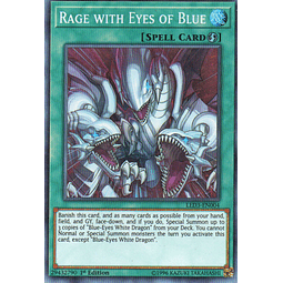 Rage with Eyes of Blue Carta Yugi LED3-EN004