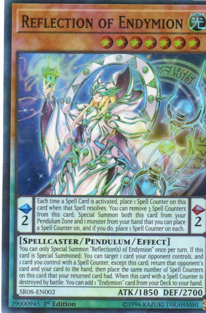 Reflection Of Endymion Carta yugi SR08-EN002