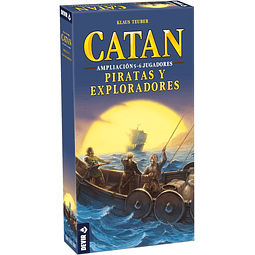 Catan Ampliación 5-6 Jugadores Piratas y Exploradores