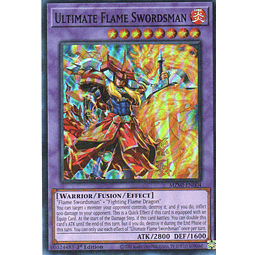 Ultimate Flame Swordsman Carta yugi MZMI-EN004 Super Rare