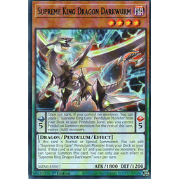 x3 Supreme King Dragon Darkwurm Carta yugi MZMI-EN057 Rare