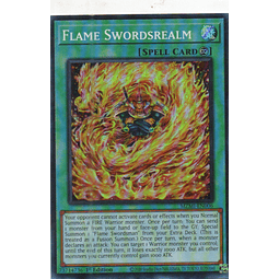 Flame Swordsrealm Carta yugi MZMI-EN006 Super Rare