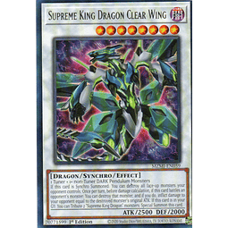 x3 Supreme King Dragon Clear Wing Carta yugi MZMI-EN059 Rare