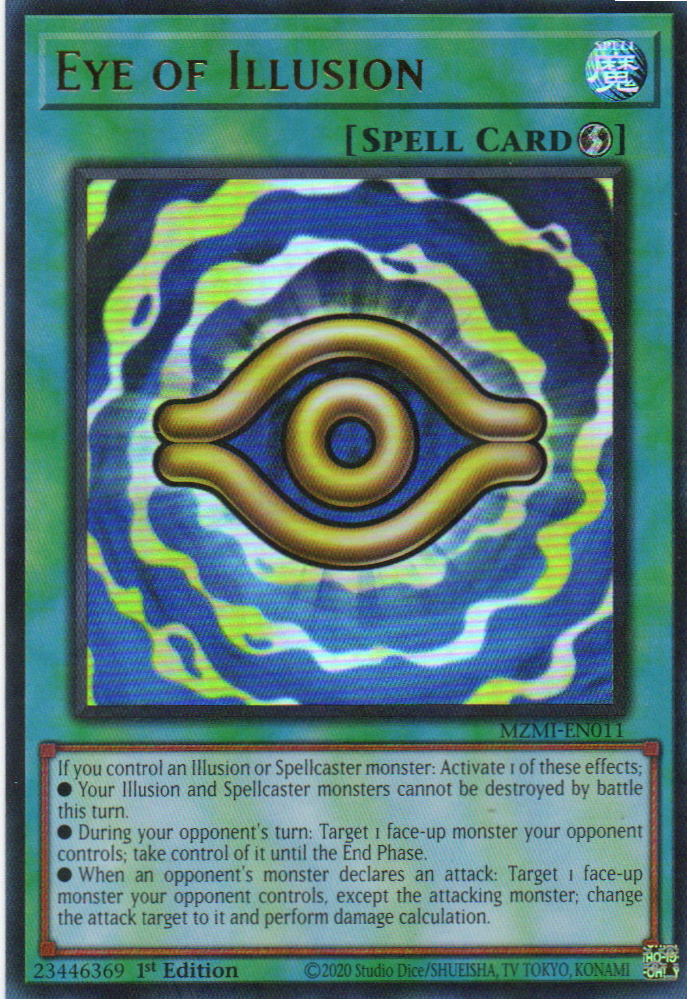Eye of Illusion Carta yugi MZMI-EN011 Ultra Rare