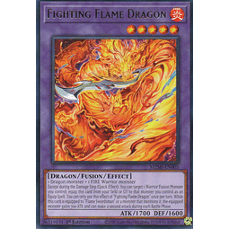 Fighting Flame Dragon Carta yugi MZMI-EN005 Rare
