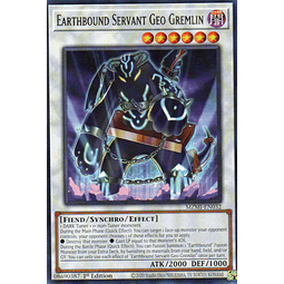 x3 Earthbound Servant Geo Gremlin Carta yugi MZMI-EN032 Rare