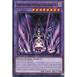 x3 Earthbound Servant Geo Kraken Carta yugi MZMI-EN030 Rare