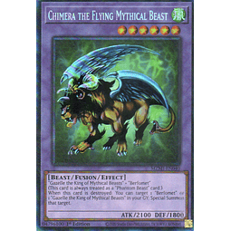 Chimera The Flaying Mythical Beast Carta yugi MZMI-EN040 Collector's Rare