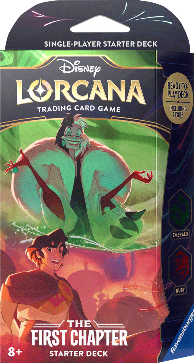 Lorcana Starter Deck First Chapter Cruella De Vil & Simba