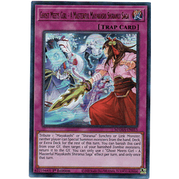 Ghost Meets Girl - A Masterful Mayakashi Shiranui Saga MAMA-EN015 Carta Yugi De rareza Ultra Rare