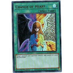 Change of Heart MAMA-EN078 Carta Yugi De rareza Ultra Rare