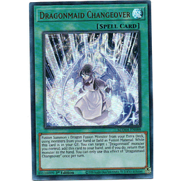Dragonmaid Changeover MAMA-EN088 Carta Yugi De rareza Ultra Rare