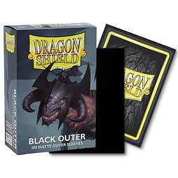 Micas Dragon Shield Standard - Outer Sleeves Black matte