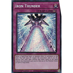Iron Thunder carta yugi PHNI-EN080 Secret Rare