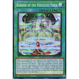 Barrier of the Voiceless Voice carta yugi PHNI-EN067 Super Rare