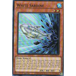White Sardine carta yugi PHNI-EN007 Super Rare