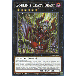 Goblin's Crazy Beast carta yugi PHNI-EN048 Common