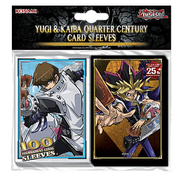 Yugioh Yugi & Kaiba Quarter Century Card Sleeves