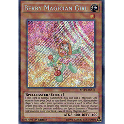Berry Magician Girl carta yugi MVP1-ENS14 Secret rare