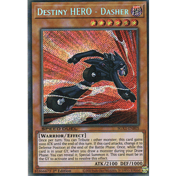 Destiny HERO - Dasher carta yugi SGX1-ENB05 Secret rare