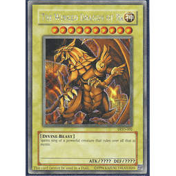 The Winged Dragon of Ra carta yugi DOD-001 Secret rare