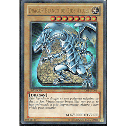 Dragon Blanco de Ojos Azules carta yugi SDBE-SP001 Ultra rare