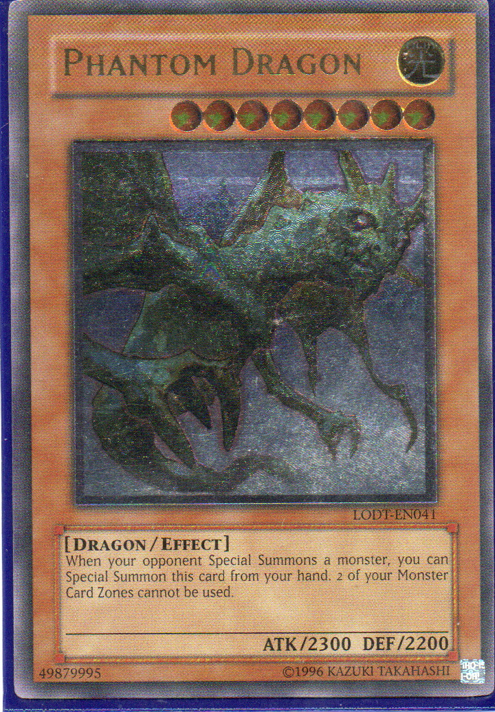 Phantom Dragon carta yugi LODT-EN041 Ultimate