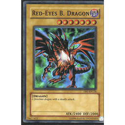 Red-Eyes B. Dragon carta yugi DB1-EN126 Super rare