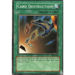Card Destruction carta yugi SDY-042 Super rare
