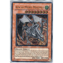 Koa´ki Meiru Maximus carta yugi SOVR-EN081 Ultimate