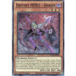Destiny Hero - Denier carta yugi BODE-EN018 Super rare