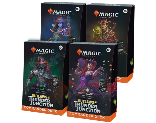 Preventa - Magic the Gathering: Outlaws of Thunder Junction Deck CASE (Ingles)